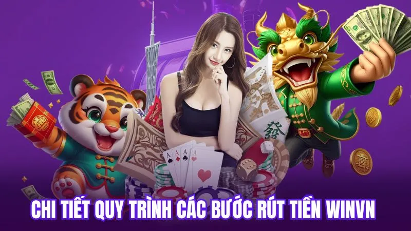 Chi tiết quy trình các bước rút tiền WinVN